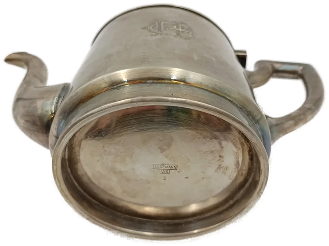 Endemann Kaffeekanne Alpacca-Silber (0,8 Liter) – Bild 8