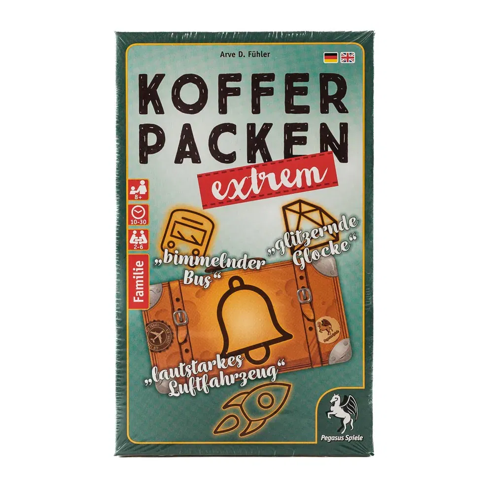 Pegasus Spiel - Koffer packen extrem  originalverschweißt  - Bild 1