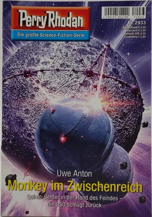 Romanheft Perry Rhodan Monkey im Zwischenreich Nr.2933 - Bild 2