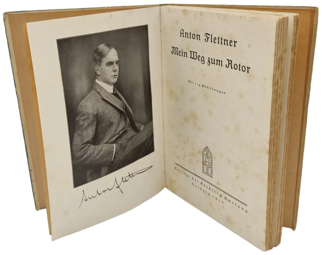 Buch Antiquariat - Mein Weg zum Rotor von Flettner – Bild 3