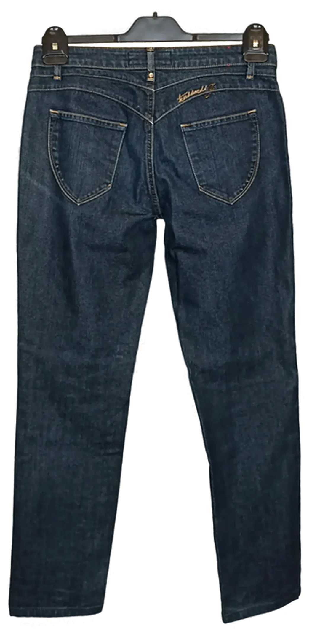 Trussardi Jeans Damen Jeans dunkelblau Gr. UK 27 – Bild 2