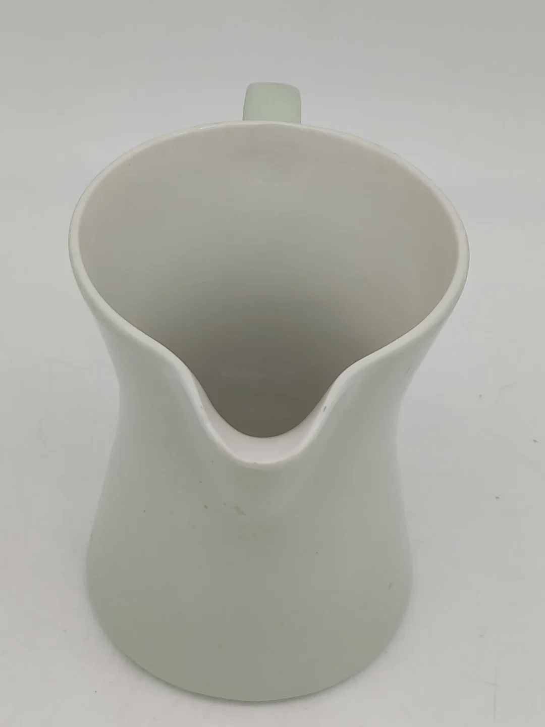 Milchkännchen Vintage Lilien Porzellan Daisy mintgrün – Bild 2