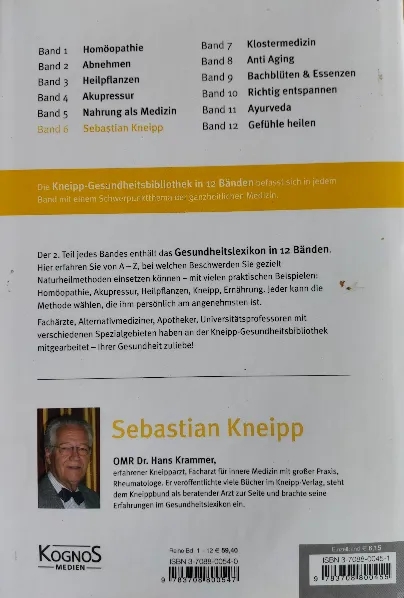 Buch "Sebastian Kneipp - Vorbeugen, lindern, heilen - Teil 6" - Hans Krammer  – Bild 2