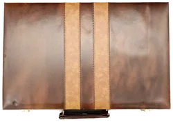 Backgammon-Spiel im Kunstlederkoffer groß - Bild 3