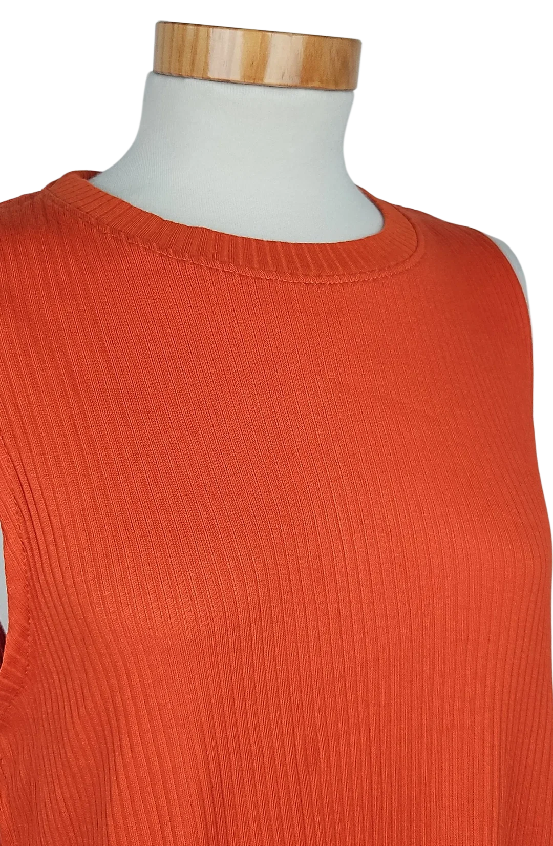 AMISU Damen Longshirt, orange - Gr. M  – Bild 4