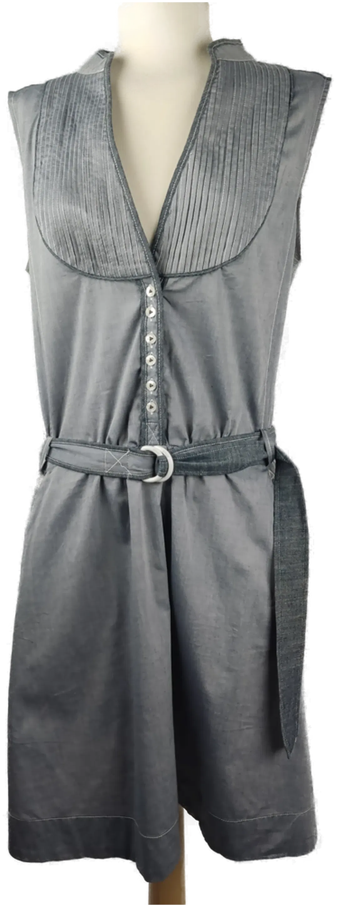 RAW Damensommerkleid midi blau - M/38 - Bild 4