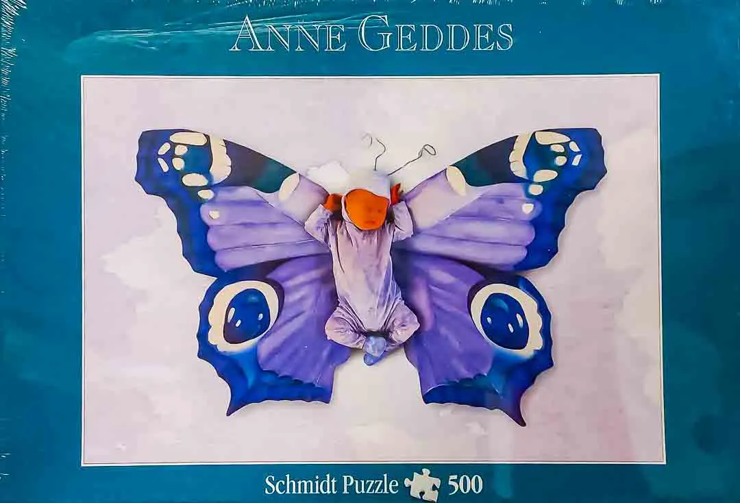 Schmidt Anne Geddes Schmetterling Puzzle 500 Teile neu – Bild 1