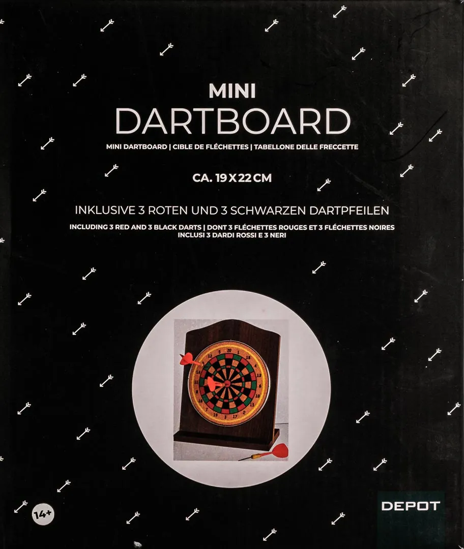 DEPOT Mini Dartboard – Bild 3