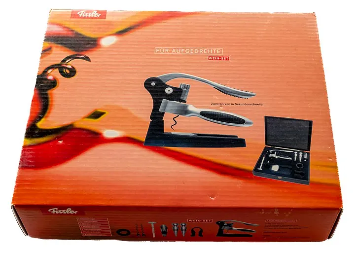 FISSLER Wein-Set mit Profi-Hebelkorkenzieher – Bild 5