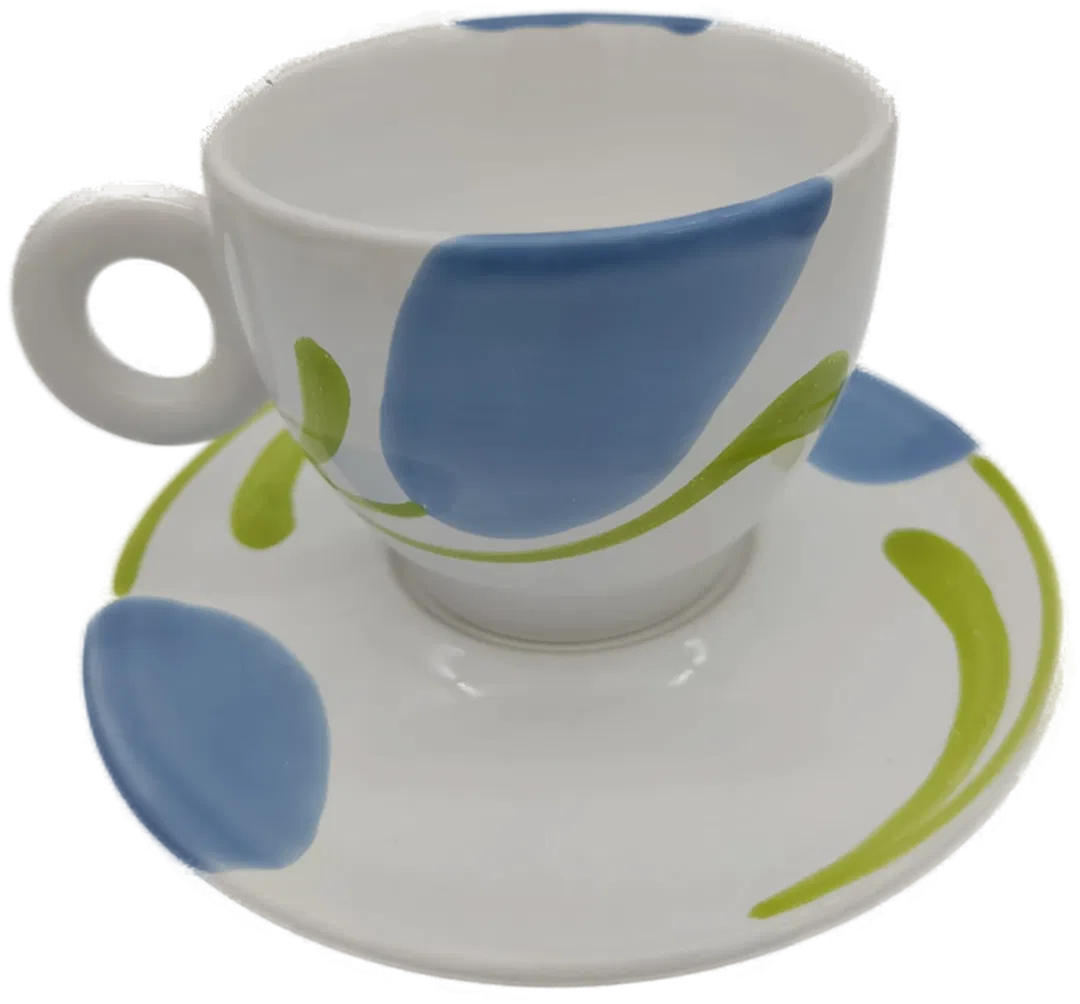 Gmundner Keramik Emotion Tasse und Untertasse  mehrfarbig - Bild 4