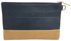 Max V. Koenig Damen Kulturbeutel, marine/türkis/beige - Bild 2