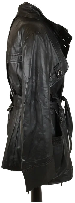 Louis Armand "Leather Couture" Lederjacke  – Vorschau 2