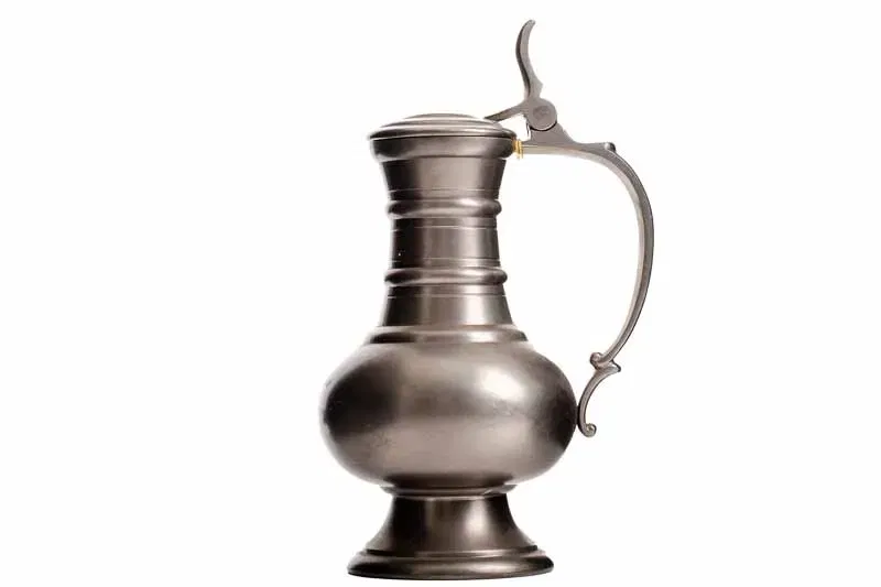 Zinnkrug Vintage-Mittelalter-Style - Bild 4