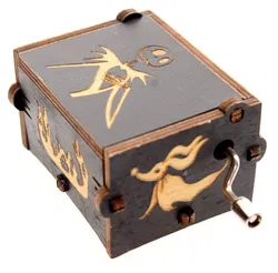 The Nightmare Before Christmas Spieluhr – Holzkurbel-Spieluhr, Jack Skellington - Bild 3