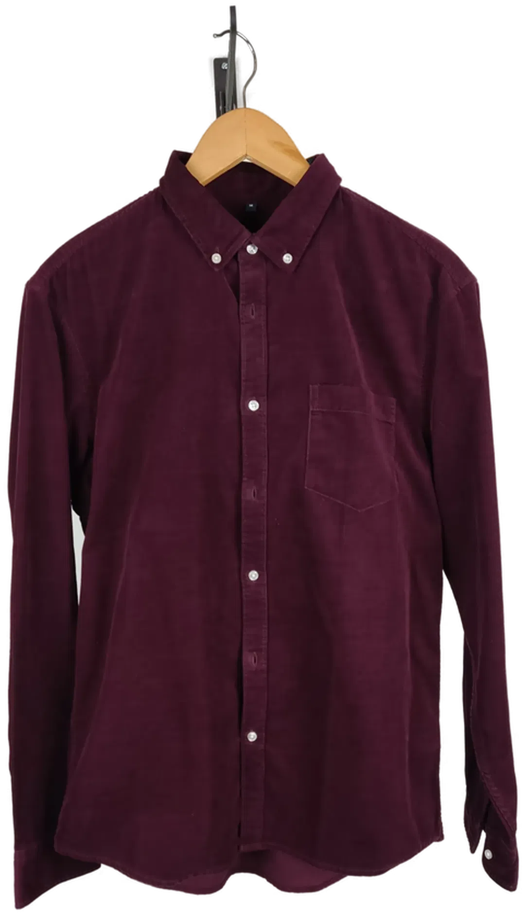 McNeal Herren Hemd Schnürlsamt rot - M/48 - Bild 4