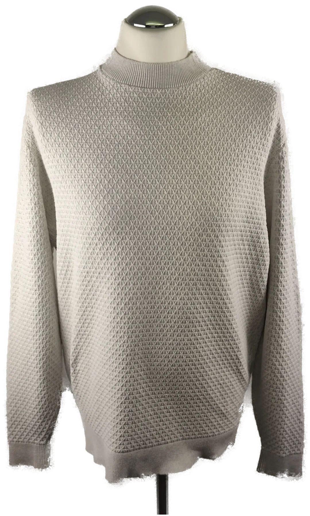 Tom Tailor Herrenpullover Unifarben Baumwolle 56 | Herbst-Wohl – Bild 1