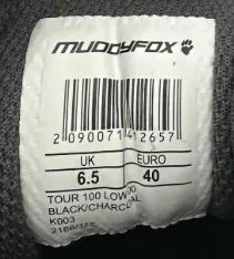 Muddyfox Tour 100 Low - Herren Fahrradschuhe - Gr. 40 – Bild 4