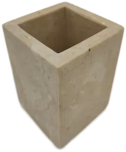 Indonesische Vase beige  Höhe 10,5 cm  - Bild 3