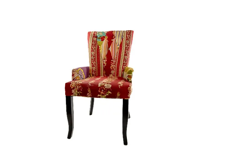 Kare Design - Ohrensessel Patchwork Red - Bild 1