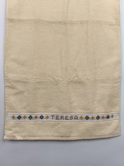 Handtuch handbestickt "Teresa", neu – Vorschau 3