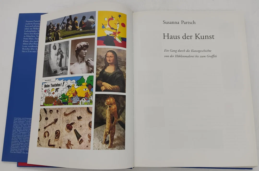 Buch Haus der Kunst "Ein Gang durch die Kunstgeschichte von der Höhlenmalerei bis zum Graffiti"  von Susanna Partsch – Bild 4