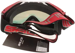 Salice Skibrille Rot/Silber – Doppelscheibe, Antifog, UV-Schutz, inkl. Microfaserbeutel - Bild 3
