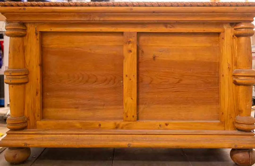 Antike Vollholzkommode Vintage - Charmante Aufbewahrung für Ihr Zuhause – Bild 2