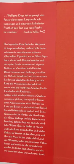 J. R. R. TOLKIEN Der Herr der Ringe Klett-Cotta  - Bild 5