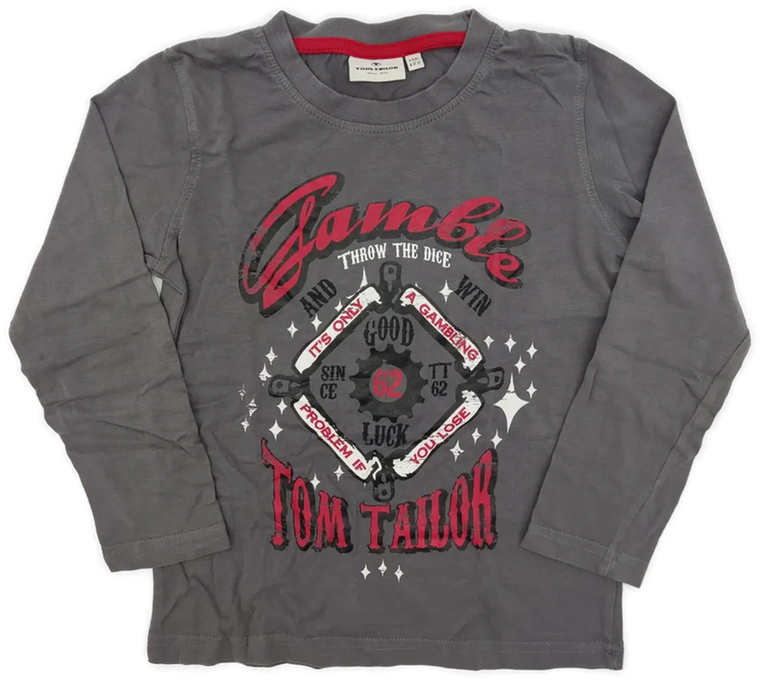 Tom Tailor Kinder Shirt grau Gr.116/122 - Bild 1
