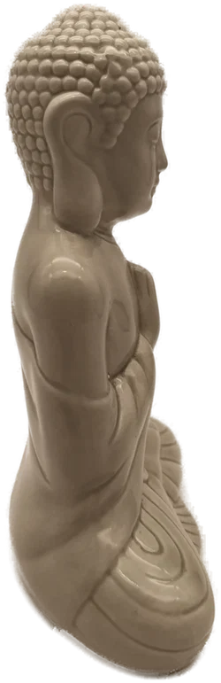 Buddhafigur, Keramik - Bild 3