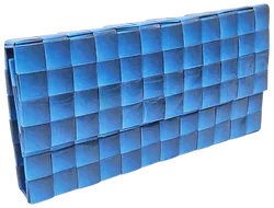 Rebagz Upcycling Damen Geldbörse - dunkelblau - Bild 3