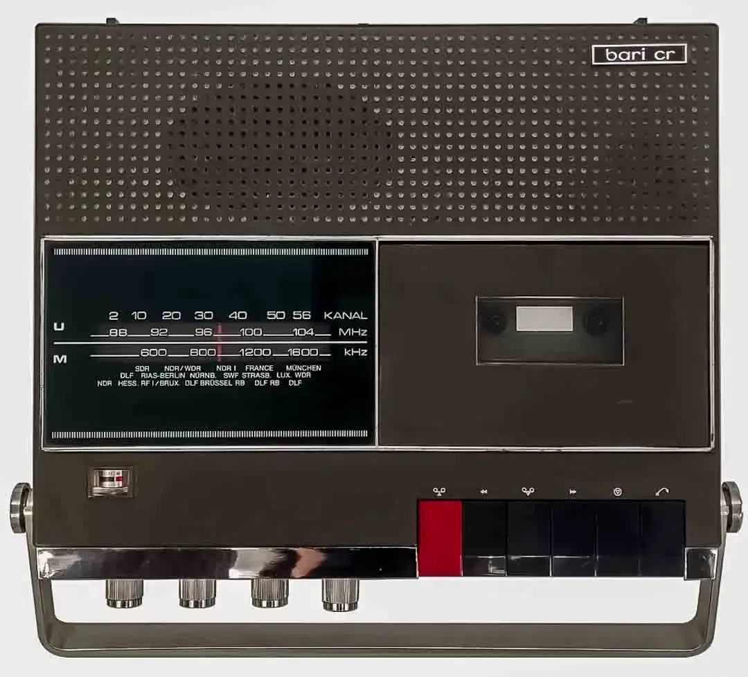 Blaupunkt Bari CR 7652030 Retro Kofferradio mit Kassettenrekorder- und Radiofunktion - Bild 4
