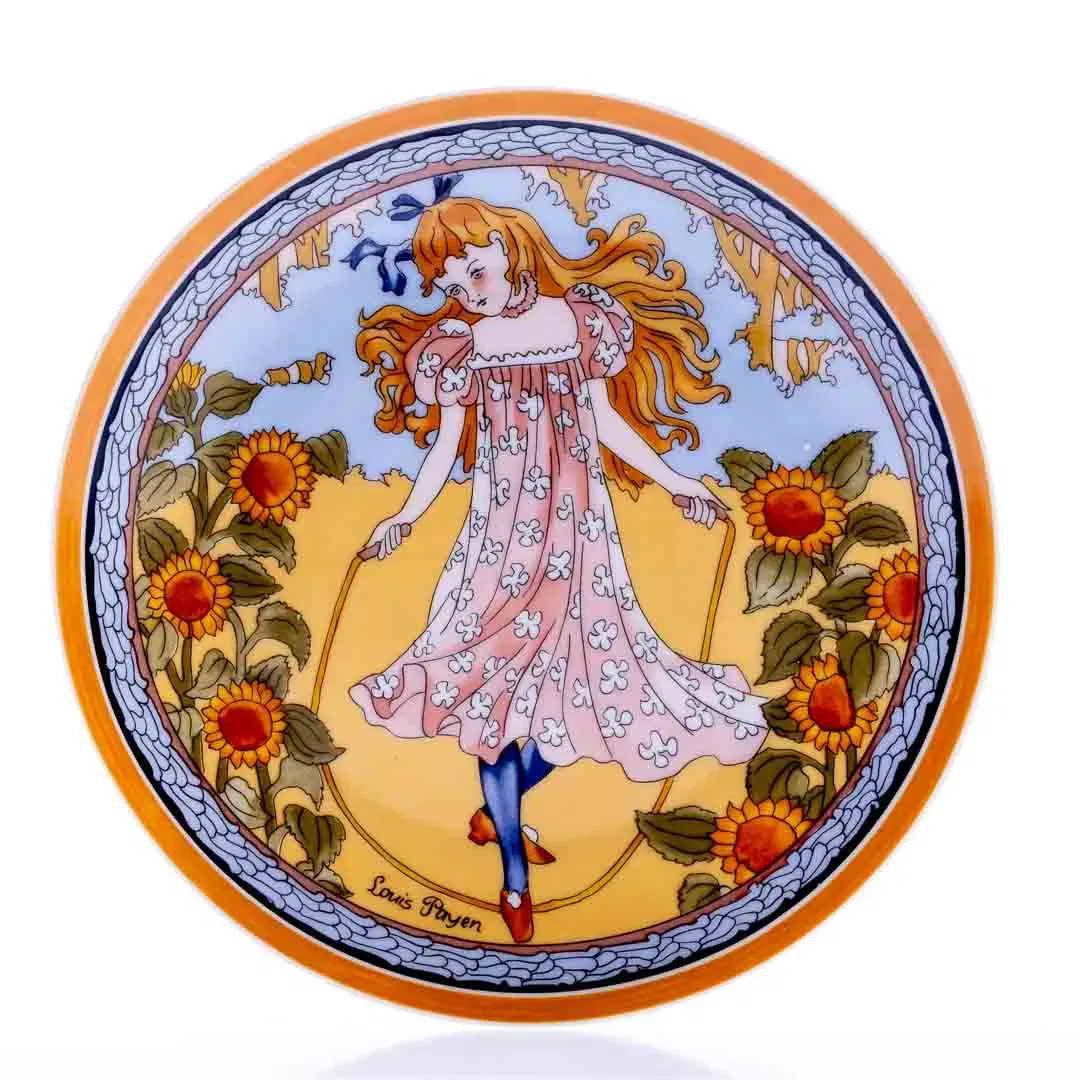 HEINRICH PORZELLAN Unicef-Teller 