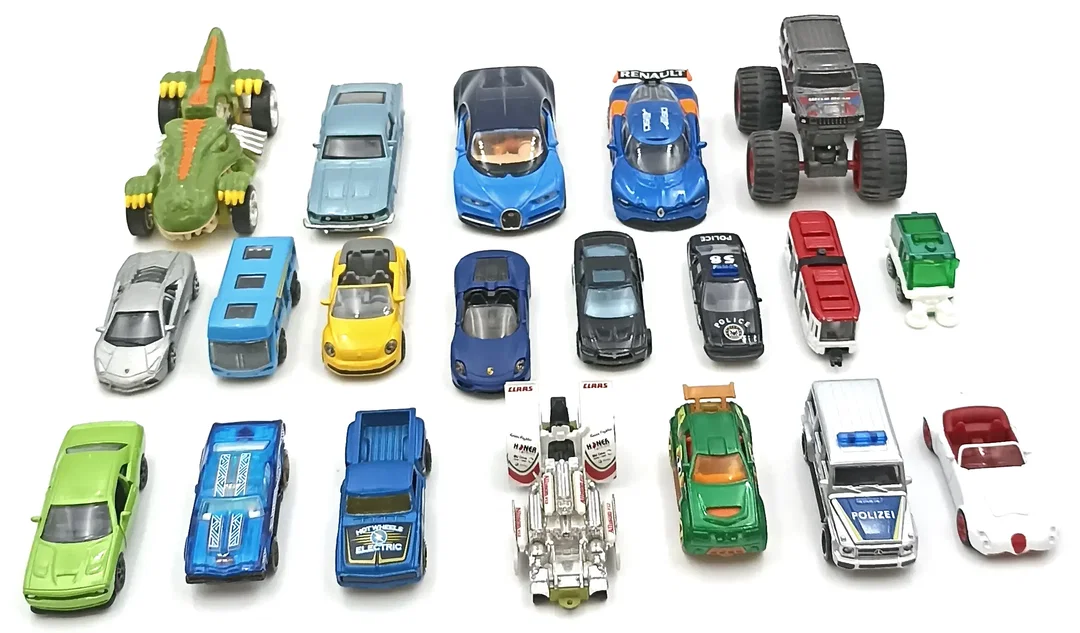 Spielzeugautos 20 Stück verschiedene Marken – Bild 2