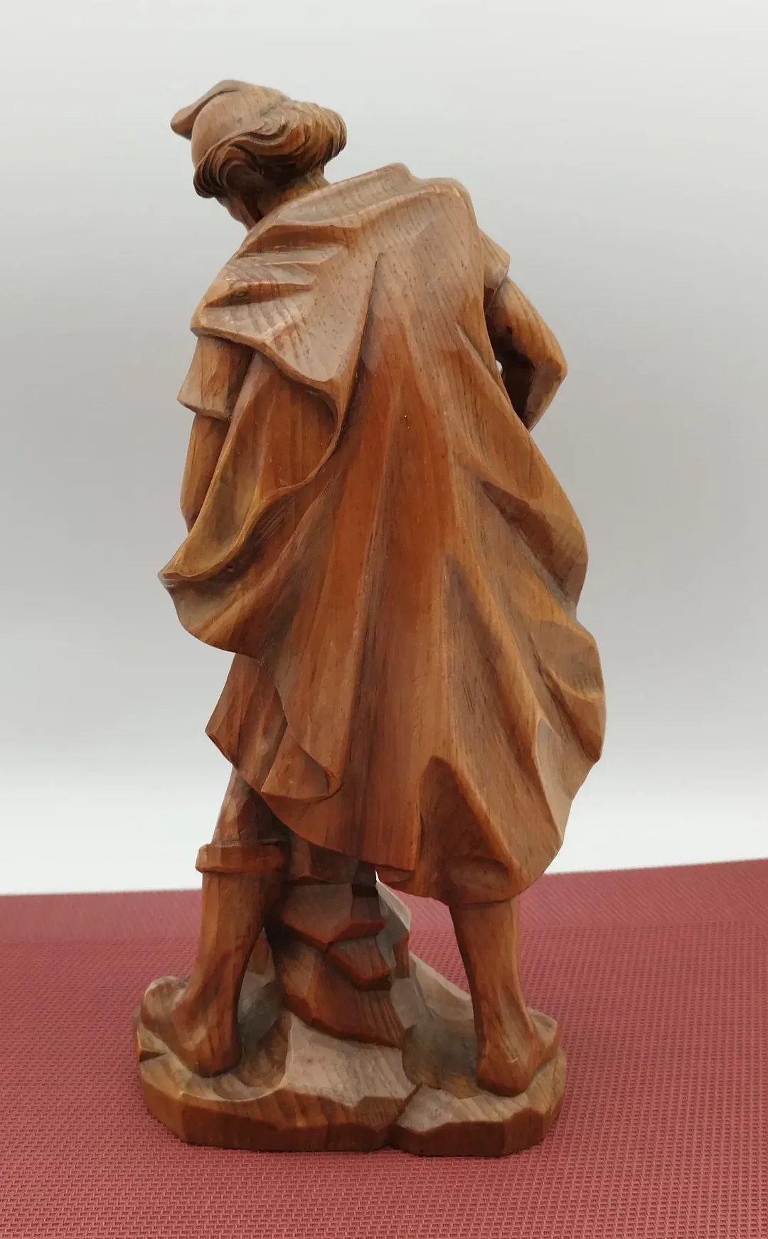 Geschnitzte Holzfigur Hl. Florian | Liebevoll Erhalten – Bild 3