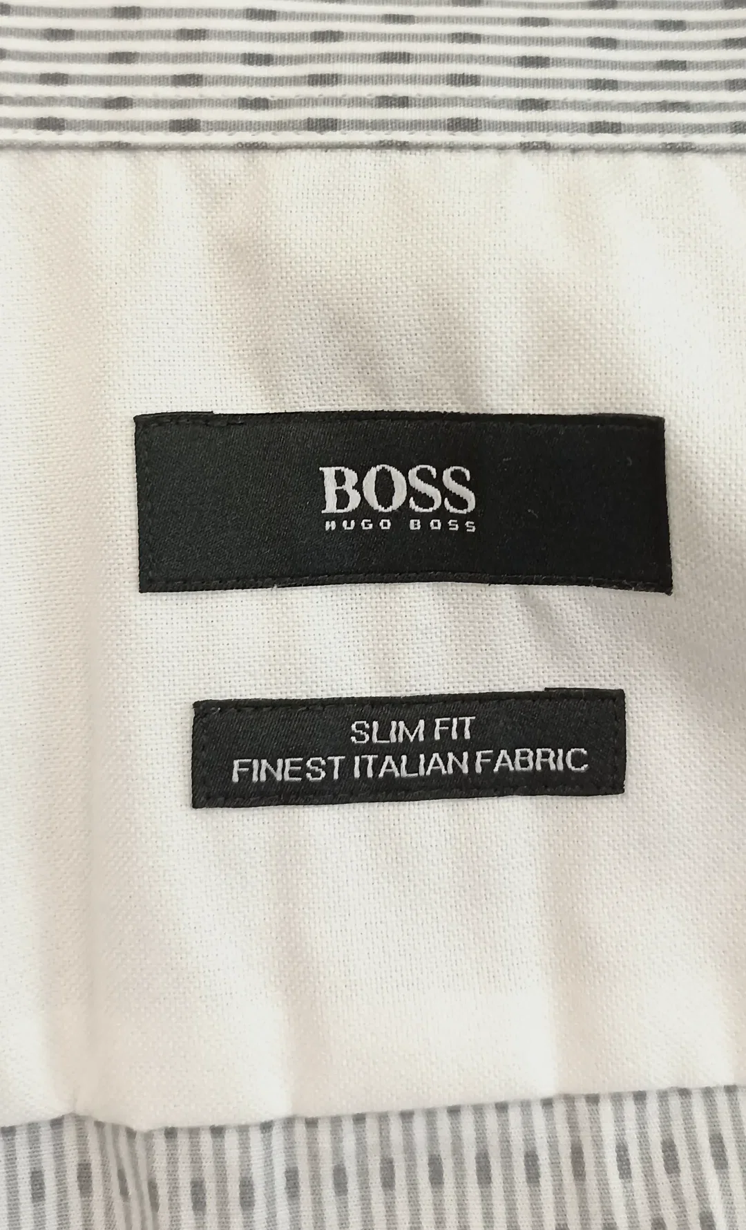 Hugo Boss Herrenhemd gemustert Gr. M – Bild 3