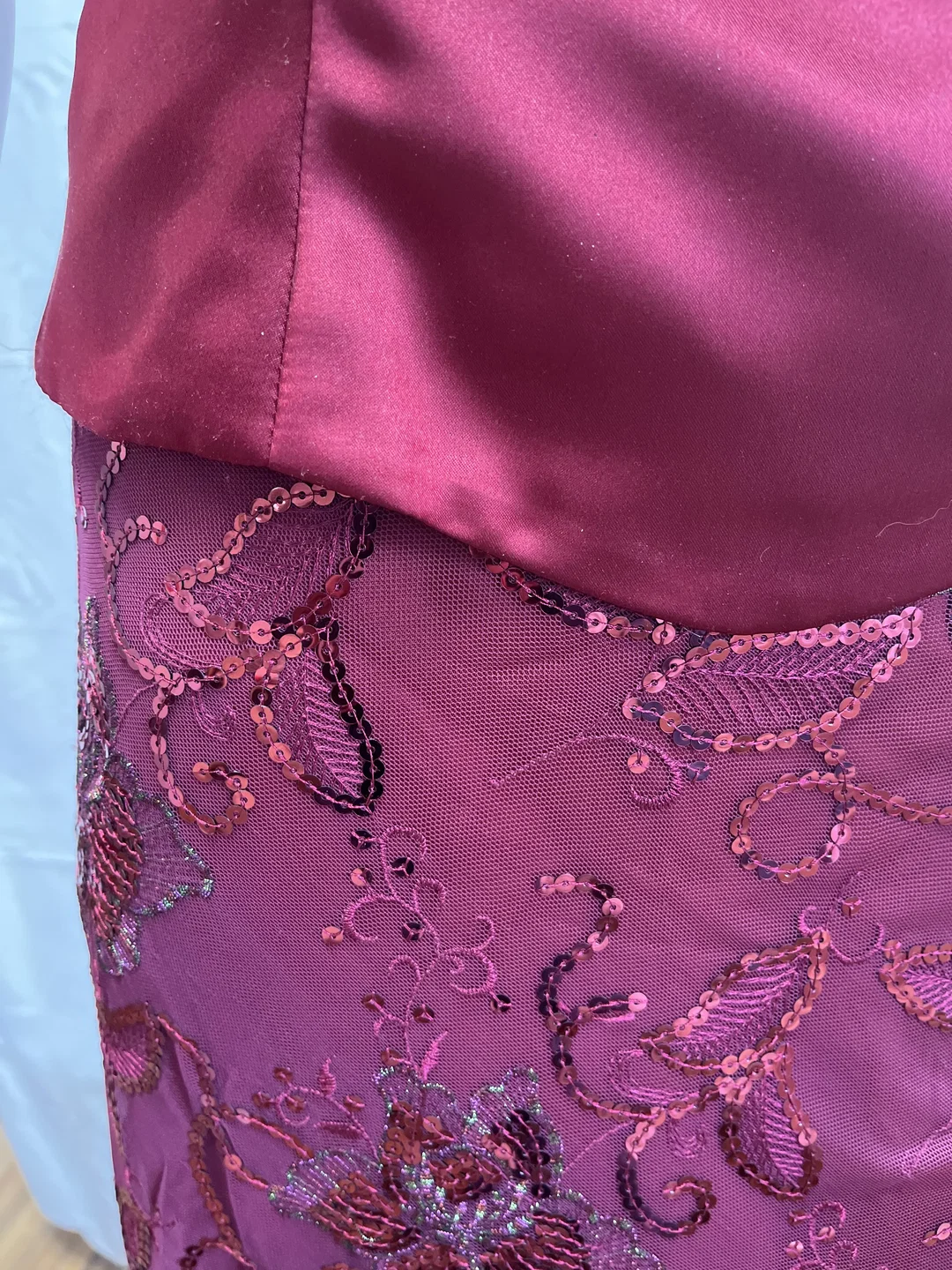 YESSADRESS - Damen Zweiteiler Ballkleid Gr. 38 - Neu – Bild 3