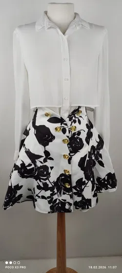 Miss Rosier Rock mit Rosenmuster - Bild 7