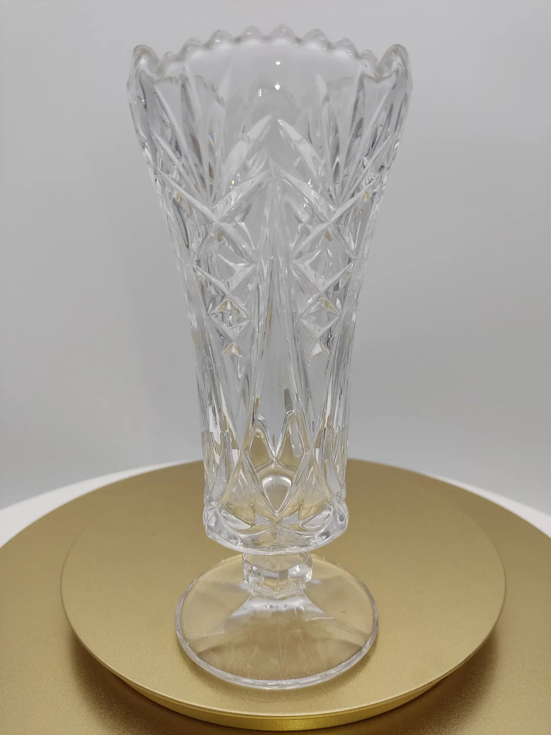 Dekorative Vintage Kristallvase | Zeitlose Klassiker – Bild 3