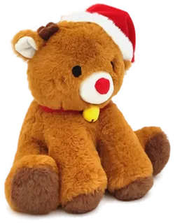 Weihnachtliches Plüsch-Rentier  - Bild 2