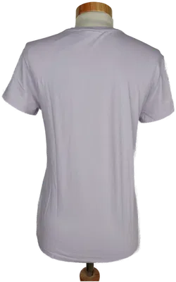 JACQUELINE de YONG Damen T-Shirt lavendel mit Druck - XS/34 - Bild 2