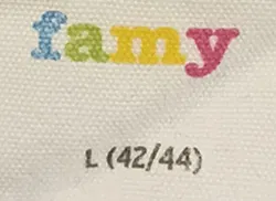 Famy Damen Weihnachtspullover dunkelblau gemustert Gr. L 42/44 - Bild 3