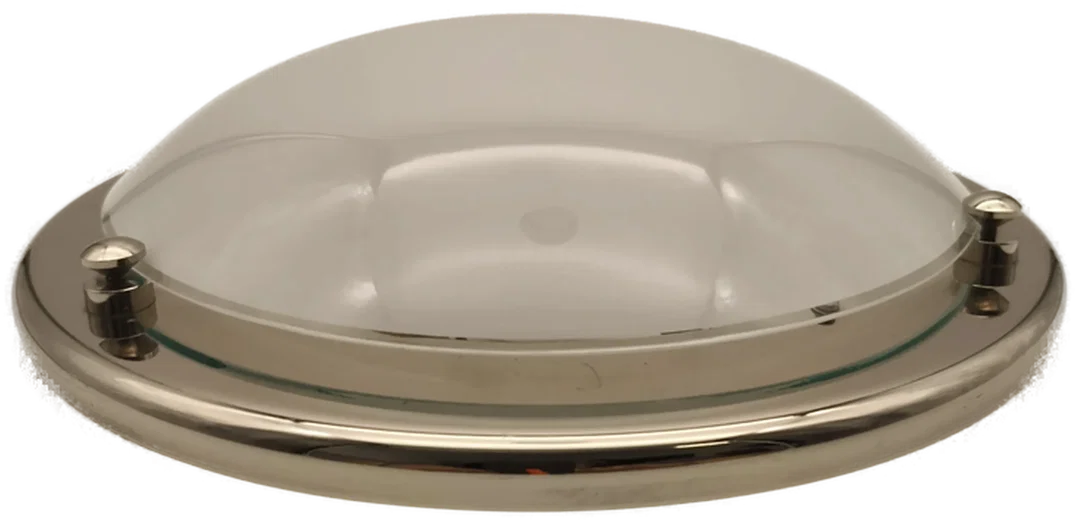 Deckenlampe mit Glasschirm, Ø 28 cm – Bild 3