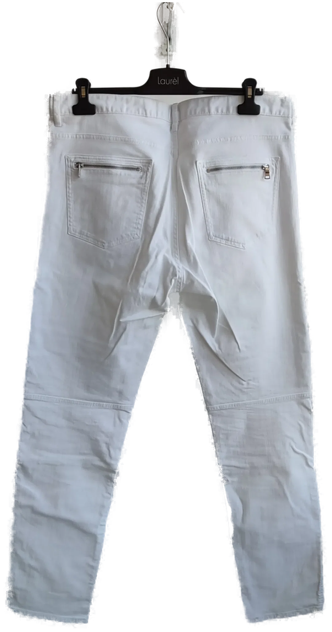 H & M Herrenhose weiß Gr.  W 36 – Bild 2