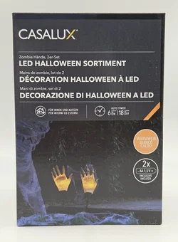 LED-Deko für Halloween  " Zombiehände" – Vorschau 4