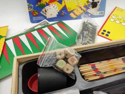 Idena Spielesammlung in Holzkassette - Bild 3