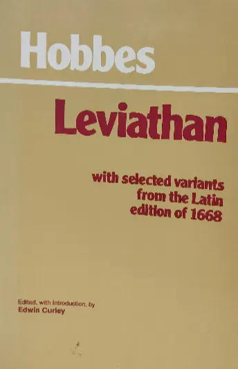 Hobbes Leviathan. With selected variants from the Latin edition of 1668 - Edwin M. Curley (Hrsg.) - Bild 2