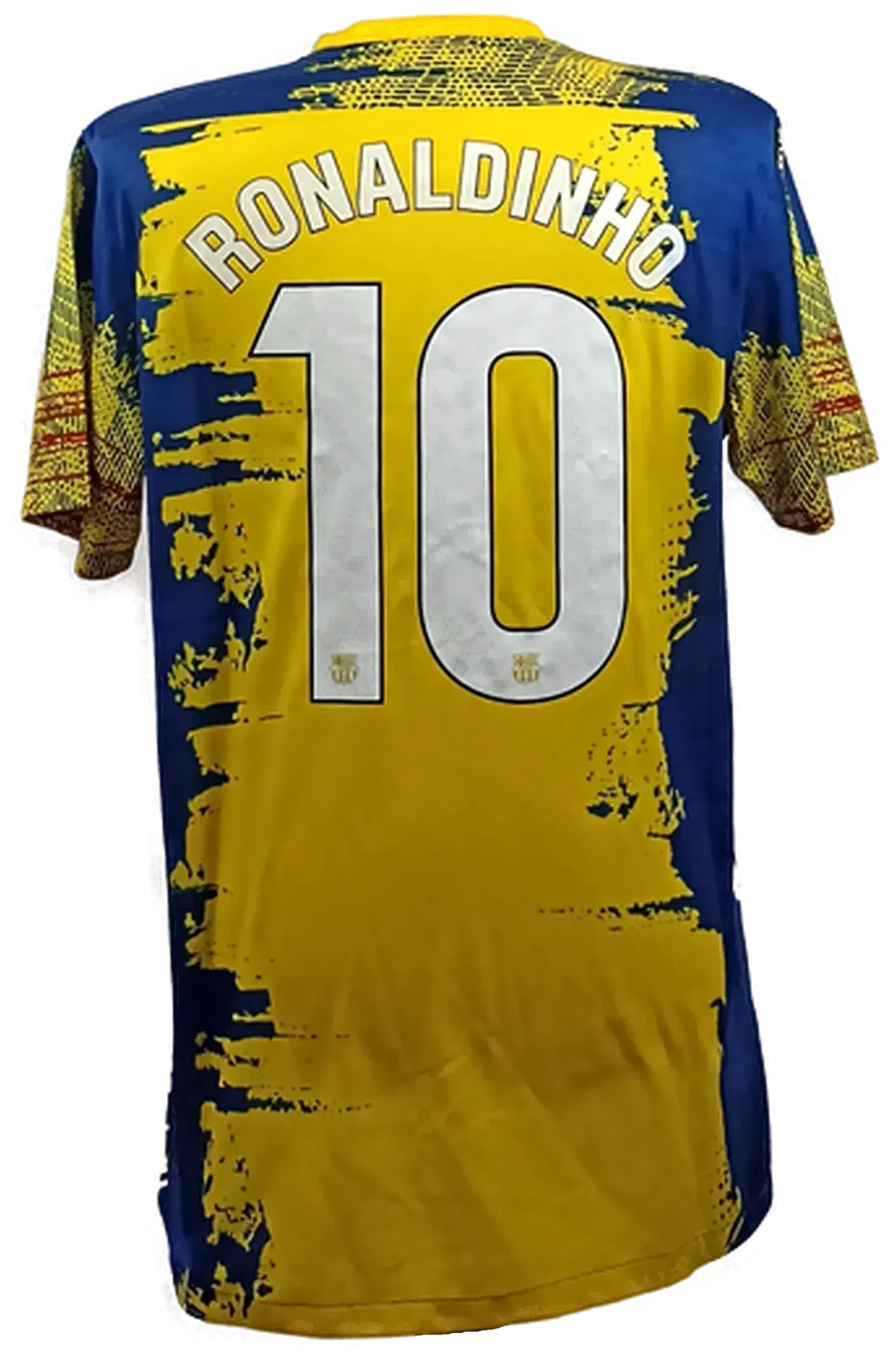 Nike Dri-Fit Barcelona Ronaldinho La Liga Fußball Spotify Trikot mehrfarbig Gr. XL – Bild 2
