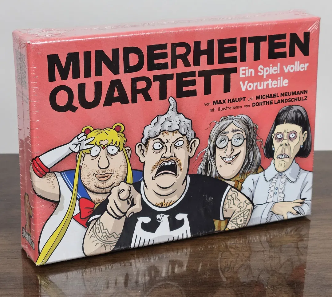 Minderheiten Quartett Ein Spiel voller Vorurteile - Gesellschaftsspiel - Postillon Games - Bild 1