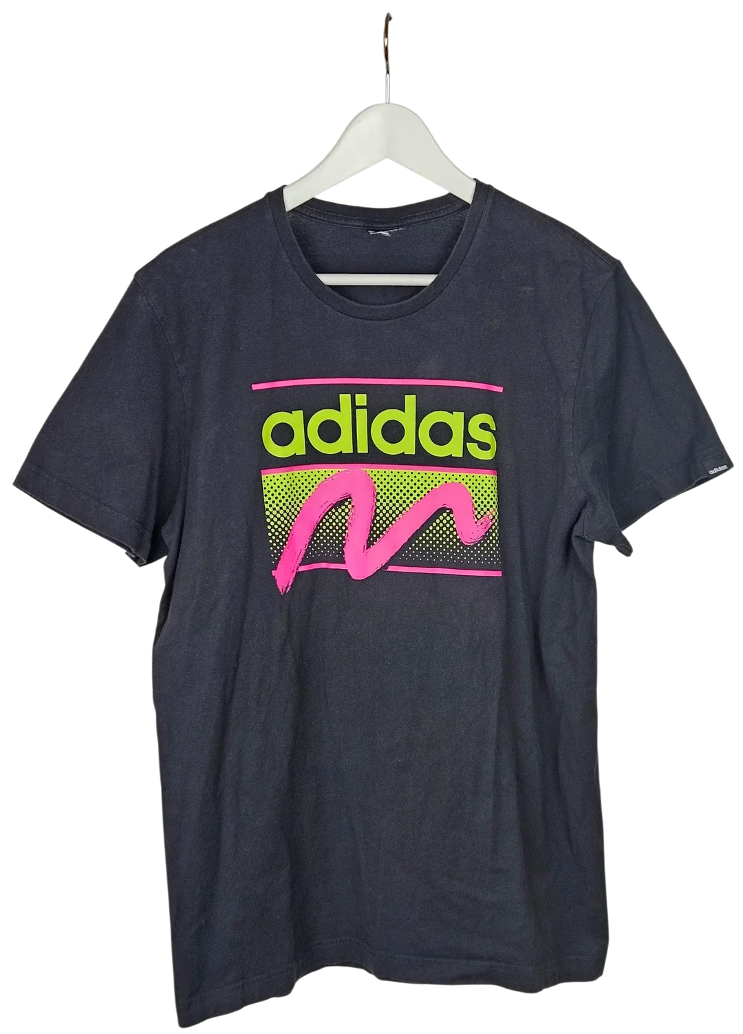Adidas Herren T-Shirt, schwarz - Gr. M  - Bild 4